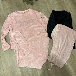 Juicy Couture Pajamas- 4 pieces